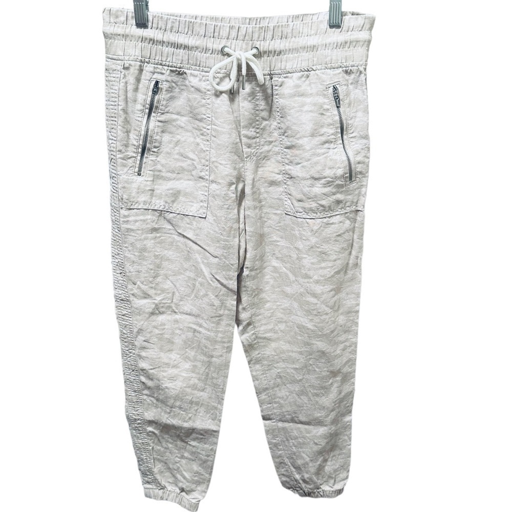 ATHLETA Cabo Tide Linen Camo Jogger size 4 - Picture 2 of 7